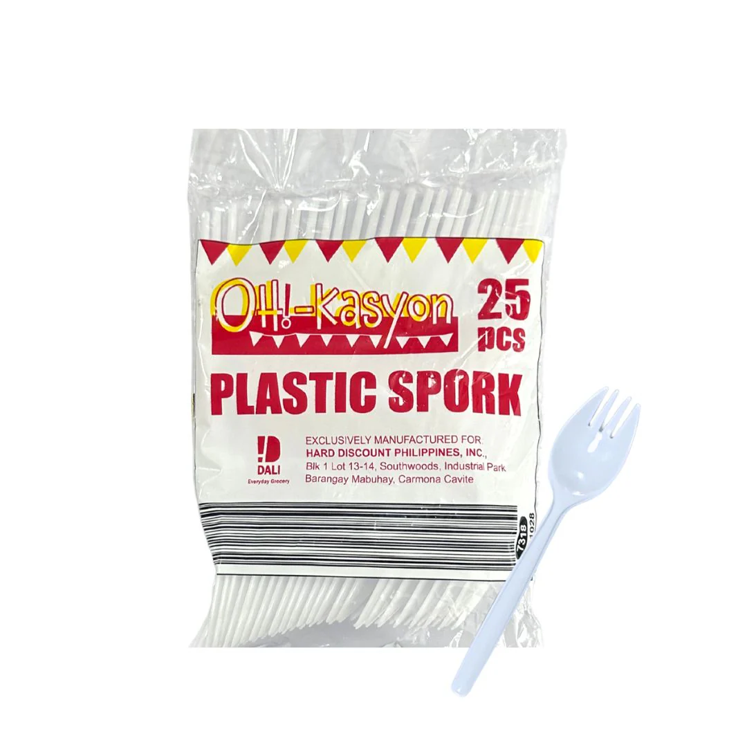 Plastic Spoon 25s / Spork 25s - Image 3